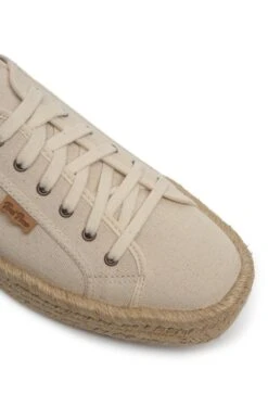 Ladies Toni Pons Canvas Espadrille Sneakers -Best Fashion Shoes Shop TA22531ECRU 2