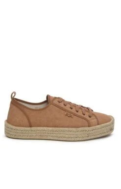 Ladies Toni Pons Canvas Espadrille Sneakers -Best Fashion Shoes Shop TA22531TAN 1