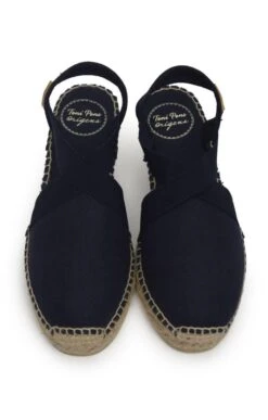 Ladies Toni Pons Linen Flat Espadrilles -Best Fashion Shoes Shop TA22534NAVY 5