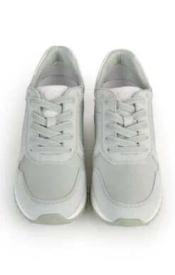 Ladies Marco Tozzi Suede Effect Sneaker -Best Fashion Shoes Shop TA22540MINT 4