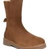 Ladies Mid Calf Zip Boot -Best Fashion Shoes Shop TA22571TAN