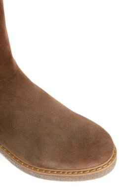 Ladies Mid Calf Zip Boot -Best Fashion Shoes Shop TA22571TAN 2