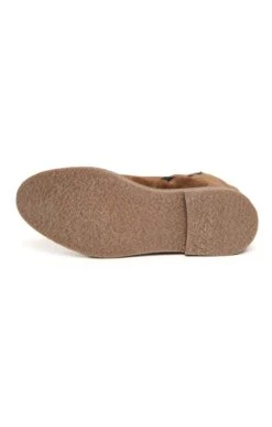 Ladies Mid Calf Zip Boot -Best Fashion Shoes Shop TA22571TAN 4