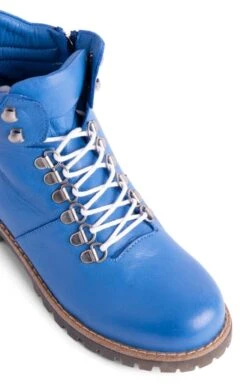 Ladies Lace Up Walking Boots 32 Ladies Lace Up Walking Boots -Best Fashion Shoes Shop TA22784COBALT 2