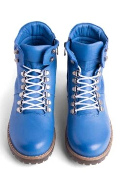 Ladies Lace Up Walking Boots 34 Ladies Lace Up Walking Boots -Best Fashion Shoes Shop TA22784COBALT 4