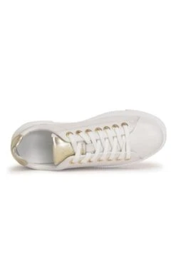 Ladies Marco Tozzi Plain Sneakers -Best Fashion Shoes Shop TA23102WHITE 1