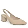 Ladies Marco Tozzi Smart Strap Back Mid Heel Pump -Best Fashion Shoes Shop TA23111DUNE