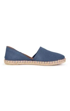 Ladies Carmen Suede Pump -Best Fashion Shoes Shop TA23140DENIM 1 1