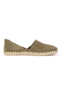 Ladies Carmen Suede Pump -Best Fashion Shoes Shop TA23140KHAKI 1 1