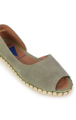 Ladies Cruz Peep Toe Pumps -Best Fashion Shoes Shop TA23142GREEN 2