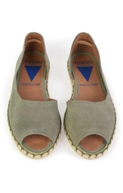 Ladies Cruz Peep Toe Pumps -Best Fashion Shoes Shop TA23142GREEN 4