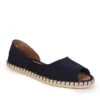 Ladies Cruz Peep Toe Pumps 2 Ladies Cruz Peep Toe Pumps -Best Fashion Shoes Shop TA23142NAVY