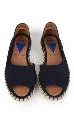 Ladies Cruz Peep Toe Pumps -Best Fashion Shoes Shop TA23142NAVY 4
