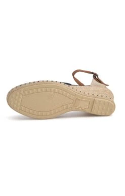 Ladies Malena Suede Espadrille -Best Fashion Shoes Shop TA23143NAVY 3