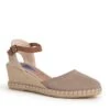 Ladies Malena Suede Espadrille 1 Ladies Malena Suede Espadrille -Best Fashion Shoes Shop TA23143SAND