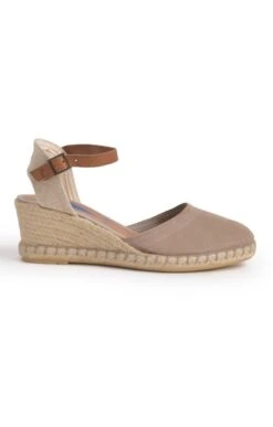 Ladies Malena Suede Espadrille -Best Fashion Shoes Shop TA23143SAND 1