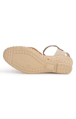 Ladies Malena Suede Espadrille -Best Fashion Shoes Shop TA23143TAN 3