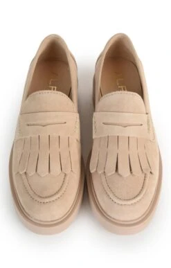Ladies Tassel Penny Loafer -Best Fashion Shoes Shop TA23162TAN 4