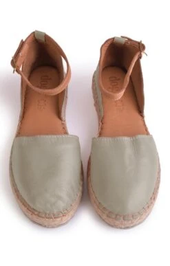 Ladies Rhodes Ankle Strap Sandal -Best Fashion Shoes Shop TA23200GREEN 4