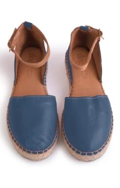 Ladies Rhodes Ankle Strap Sandal -Best Fashion Shoes Shop TA23200NAVY 4