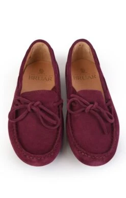 Ladies Suede Driving Shoe 38 Ladies Suede Driving Shoe -Best Fashion Shoes Shop TA23220PURPLE 4
