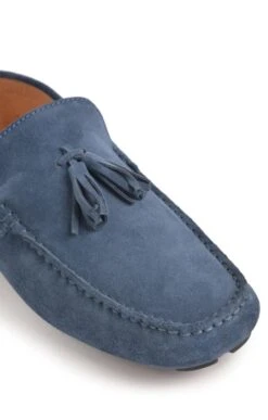 Men's Suede Driving Shoe -Best Fashion Shoes Shop TA23230DENIM 2
