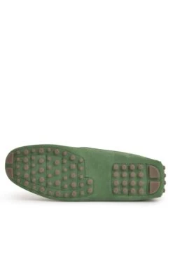 Men's Suede Driving Shoe -Best Fashion Shoes Shop TA23230GREEN 3