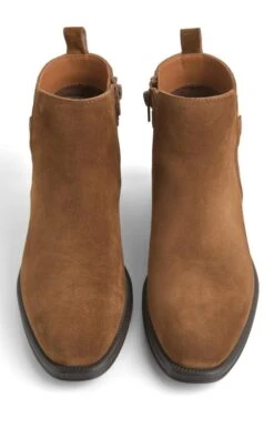 Ladies Buckle Ankle Boot -Best Fashion Shoes Shop TA23240TANSUEDE 4