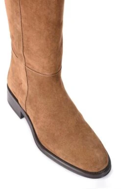 Ladies Tall Boot With Buckle 17 Ladies Tall Boot With Buckle -Best Fashion Shoes Shop TA23242TANSUEDE 2