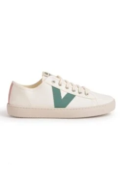 Ladies Berlin Lona Canvas Print Sneaker -Best Fashion Shoes Shop TA23300JADE 1