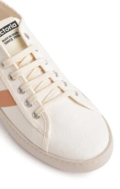 Ladies Berlin Lona Canvas Print Sneaker -Best Fashion Shoes Shop TA23300ORANGE 2