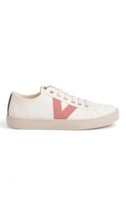 Ladies Berlin Lona Canvas Print Sneaker -Best Fashion Shoes Shop TA23300ROSE 1