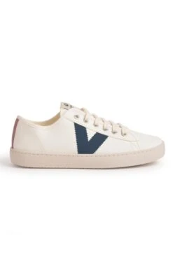 Ladies Berlin Lona Canvas Print Sneaker -Best Fashion Shoes Shop TA23300SKY 1