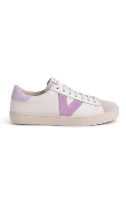 Ladies Berlin Suede/Leather Sneaker -Best Fashion Shoes Shop TA23301LILAC 1