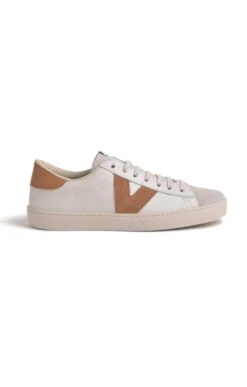 Ladies Berlin Suede/Leather Sneaker -Best Fashion Shoes Shop TA23301TAN 1
