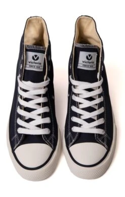 Ladies Tribu Tall Canvas Baseball Boot -Best Fashion Shoes Shop TA23305NAVY 4