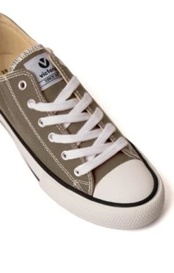 Ladies Tribu Lona Canvas Sneaker -Best Fashion Shoes Shop TA23306KHAKI 2