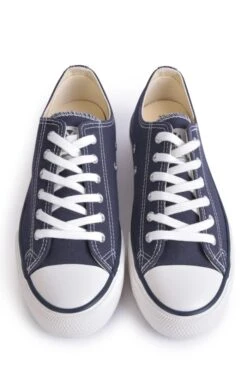 Ladies Tribu Lona Canvas Sneaker -Best Fashion Shoes Shop TA23306NAVY 4