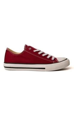 Ladies Tribu Lona Canvas Sneaker -Best Fashion Shoes Shop TA23306RED 1