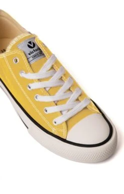 Ladies Tribu Lona Canvas Sneaker -Best Fashion Shoes Shop TA23306YELLOW 2