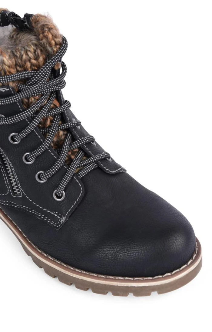 Ladies Knit Trim Waterproof Boot 5 Ladies Knit Trim Waterproof Boot - Image 3