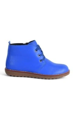 Ladies Leather Desert Boot -Best Fashion Shoes Shop TA23571BLUE 1