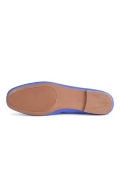 Ladies Casual Leather Moccasins -Best Fashion Shoes Shop TA23573BLUE 3