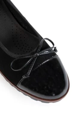 Ladies Gabor Patent Suede Pump -Best Fashion Shoes Shop TA23688BLACK 2