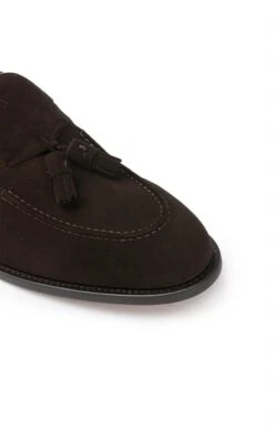 Suede Tassel Loafer 20 Suede Tassel Loafer -Best Fashion Shoes Shop TA23740DKBROWN 1 1