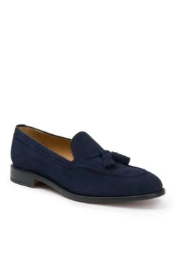 Suede Tassel Loafer