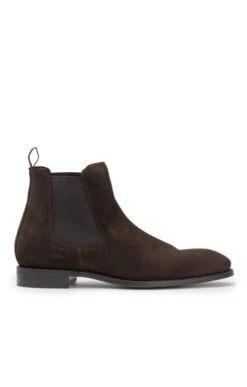 Bruar Suede Chelsea Boot -Best Fashion Shoes Shop TA23742DKBROWN 1 1