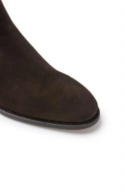 Bruar Suede Chelsea Boot -Best Fashion Shoes Shop TA23742DKBROWN 3