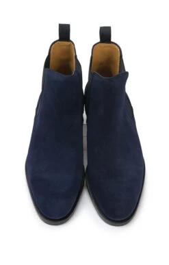 Bruar Suede Chelsea Boot -Best Fashion Shoes Shop TA23742NAVY 4 1