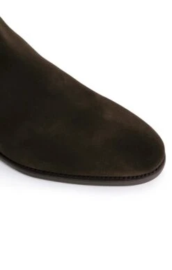 Bruar Suede Chelsea Boot -Best Fashion Shoes Shop TA23742OLIVE 2 1